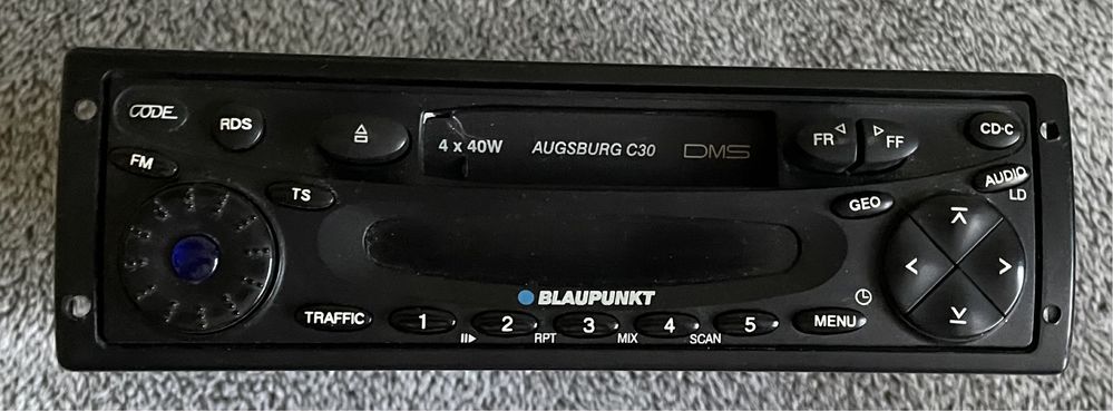 Radio Blaupunkt Augsburg C30 4x40W BT CD Mercedes W124 W201 SPRAWNE