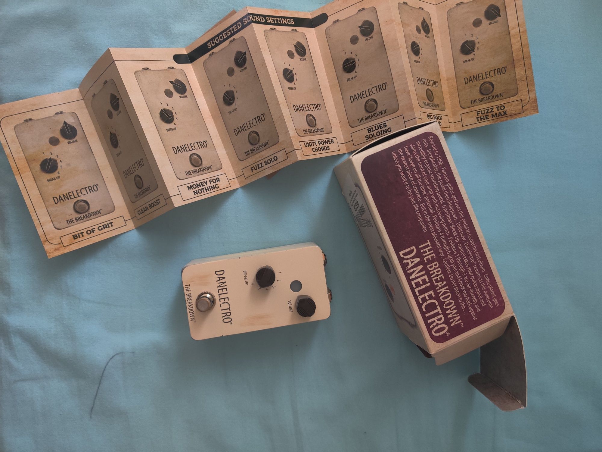 Danelectro The Breakdown -efekt gitarowy boost drive fuzz Led Zeppelin