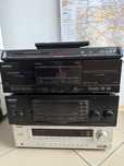 zestaw audio 1xTEAC + 2xKENWOOD + Panasonic DVD