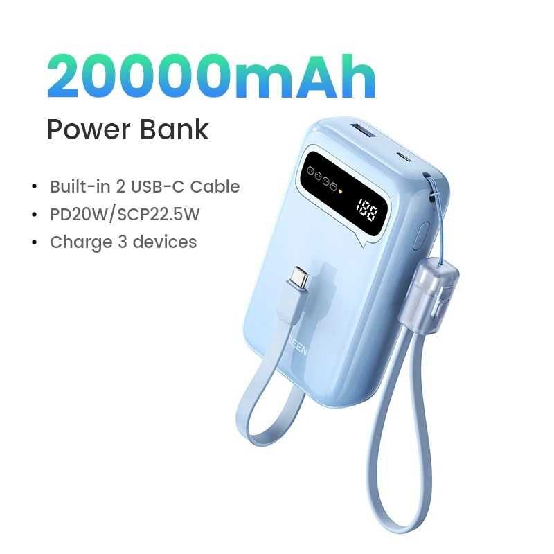 Повербанк UGREEN 22.5W 20000mAh Type C