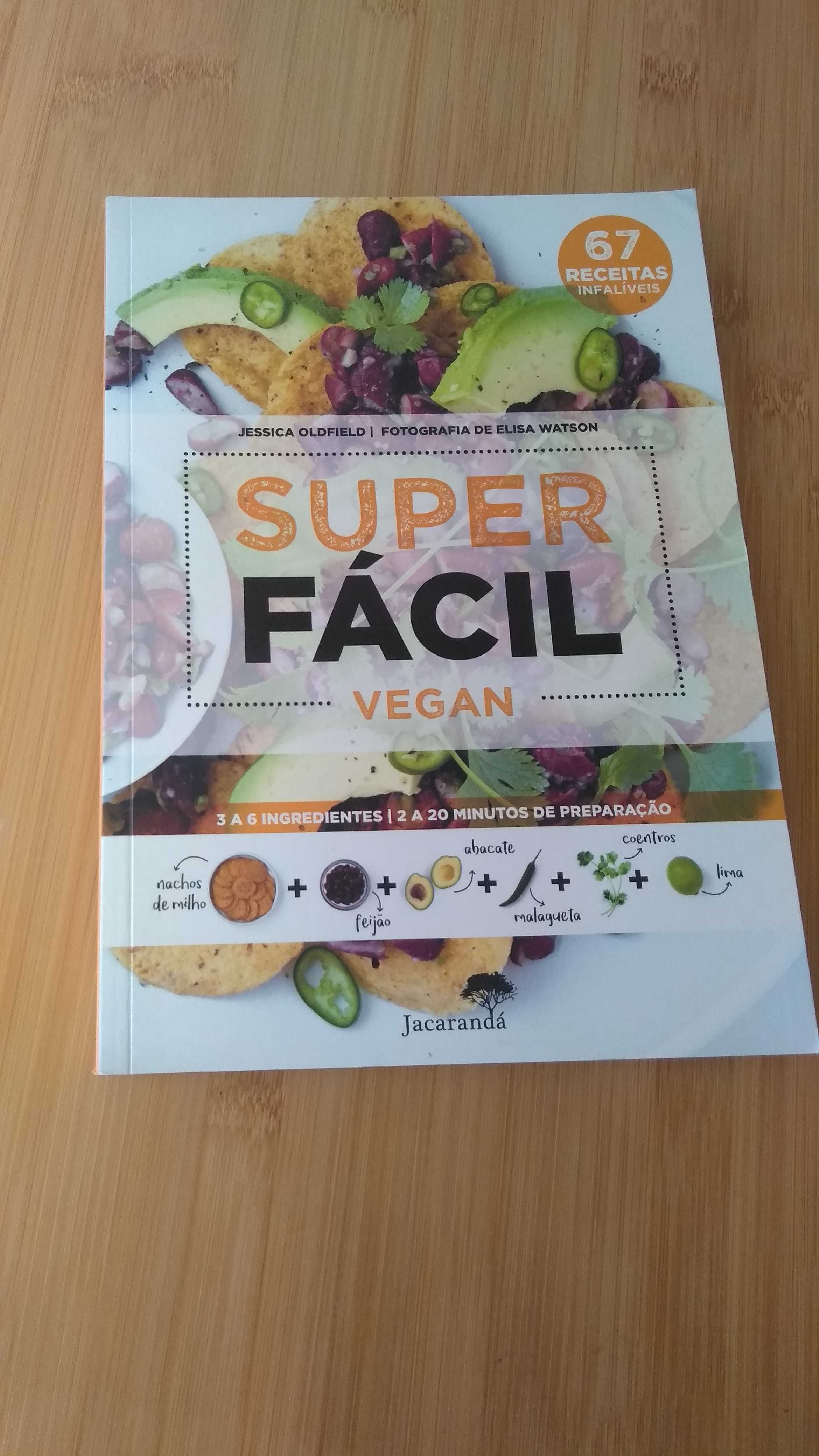 Livro SUPER FÁCIL VEGAN (Jessica Oldfield)