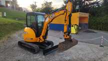 Minikoparka JCB 8025  2016R 3 ŁYŻKI BRUTTO mini koparka