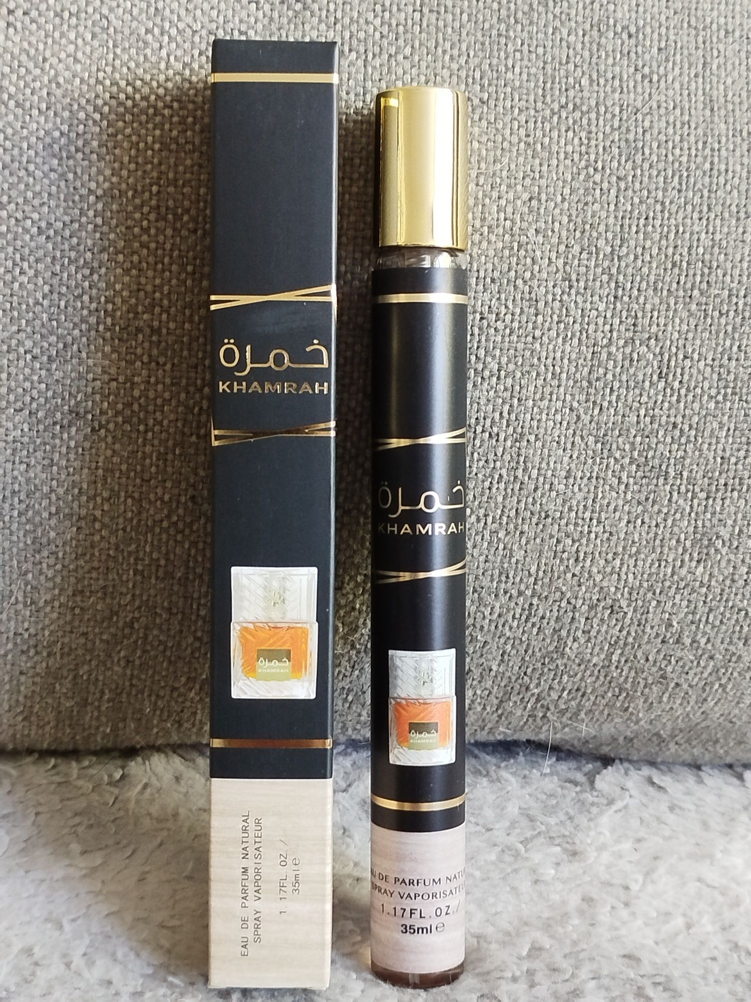 Lattafa Kamrah czarna nowa perfumetka 35 ml