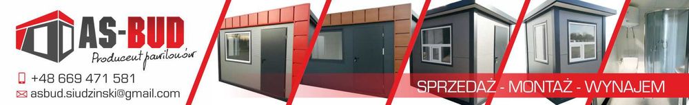 Pawilon kontener stróżówka portiernia biuro