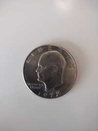 Moneta Eisenhower 1 dolar 1972 D