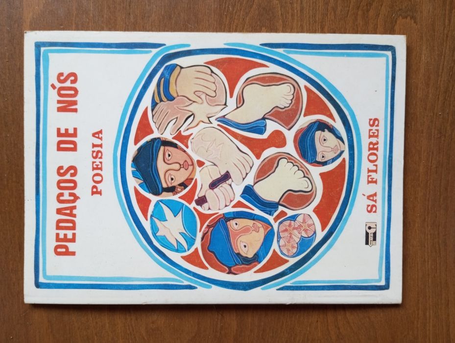 Pedaços de Nós Poesia de Sá Flores Autografado
