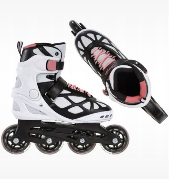 Rolki POWERSLIDE Rolkifitness damskie Powerslide Playlife Uno Pink 80