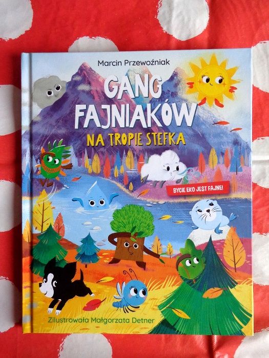 NOWA książka gang fajniakow na tropie stefka fajniaki biedronka