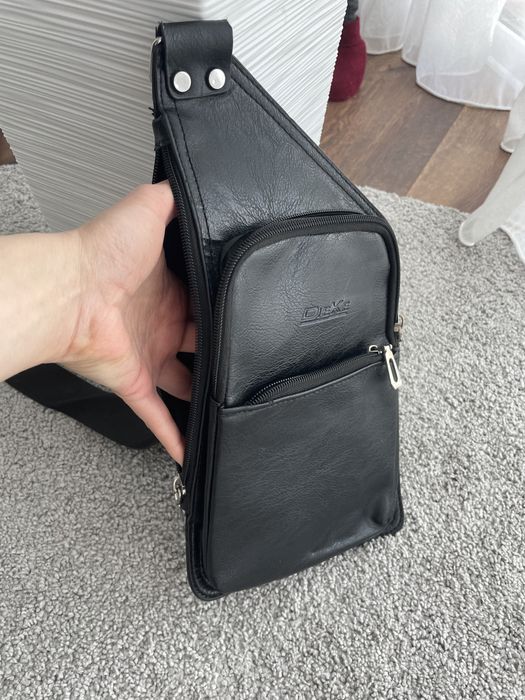 Сумка барсетка через плече чоловіча