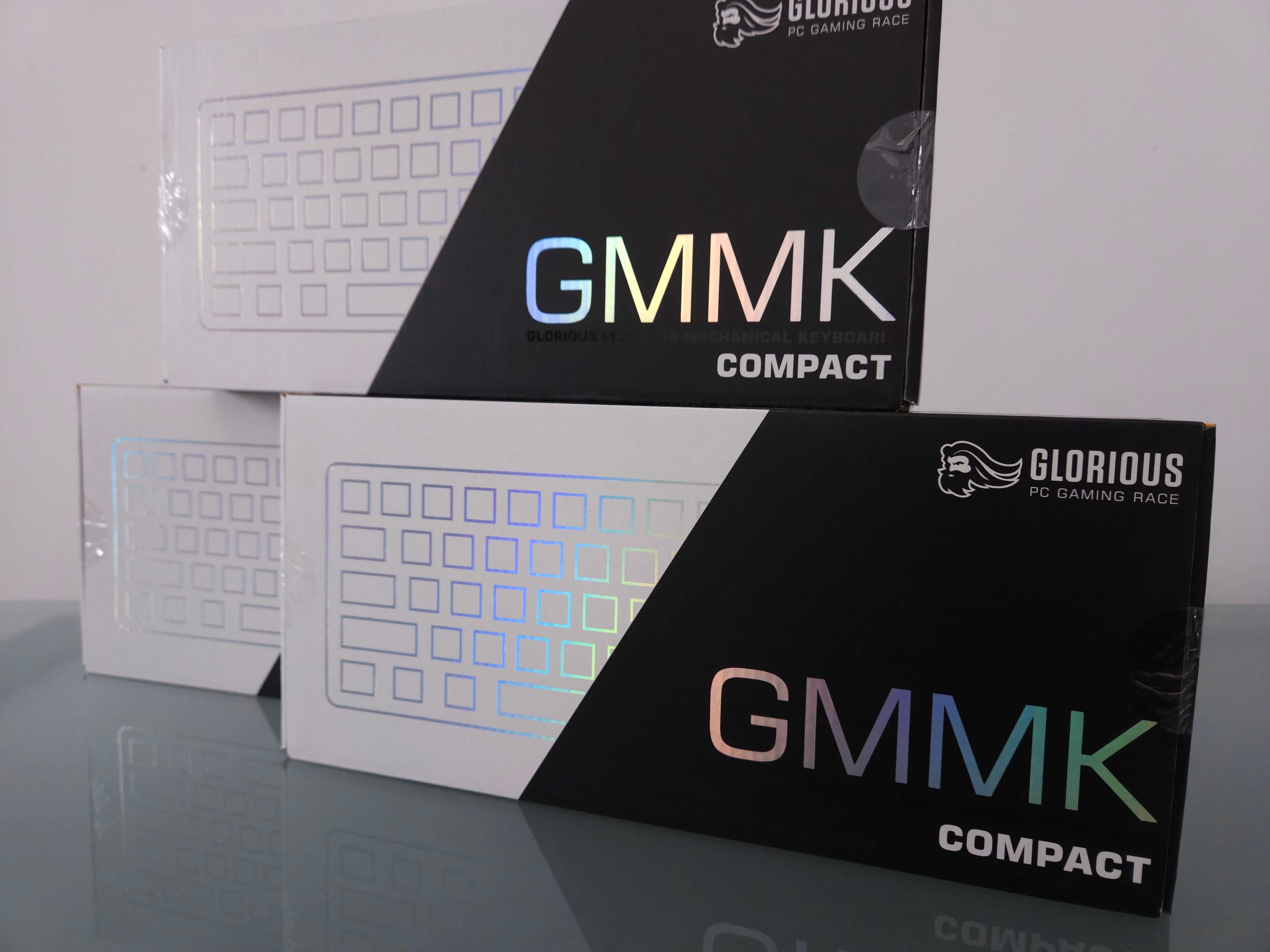 Glorious GMMK Compact Gateron Brown White US ANSI клавіатура