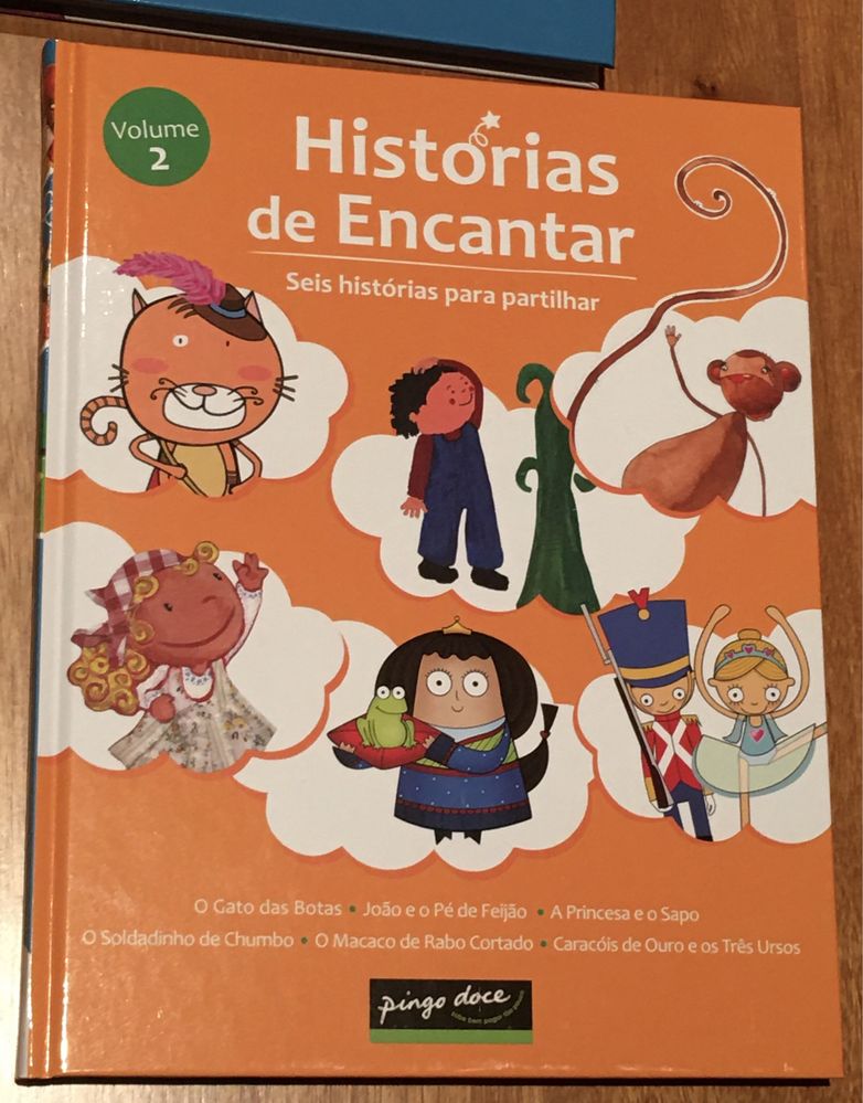 Livro Historias de encantar pingo doce