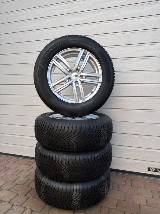 Nowe koła 5x108 17 Ford+ Nowe opony 225/65R17 Dunlop wielosezon