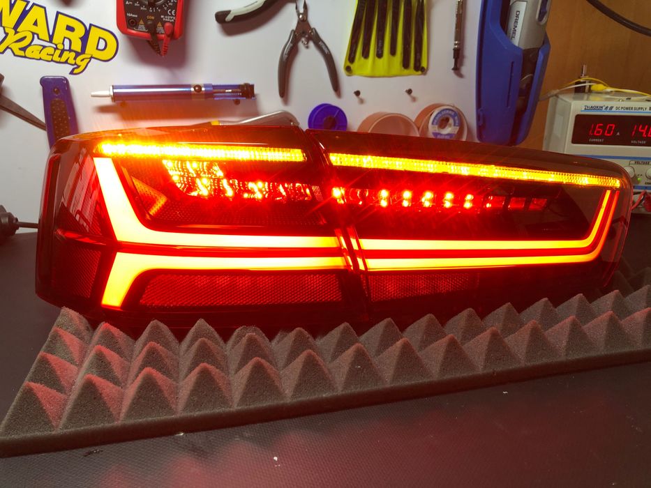 Przeróbka Konwersja TYLNYCH Lamp USA