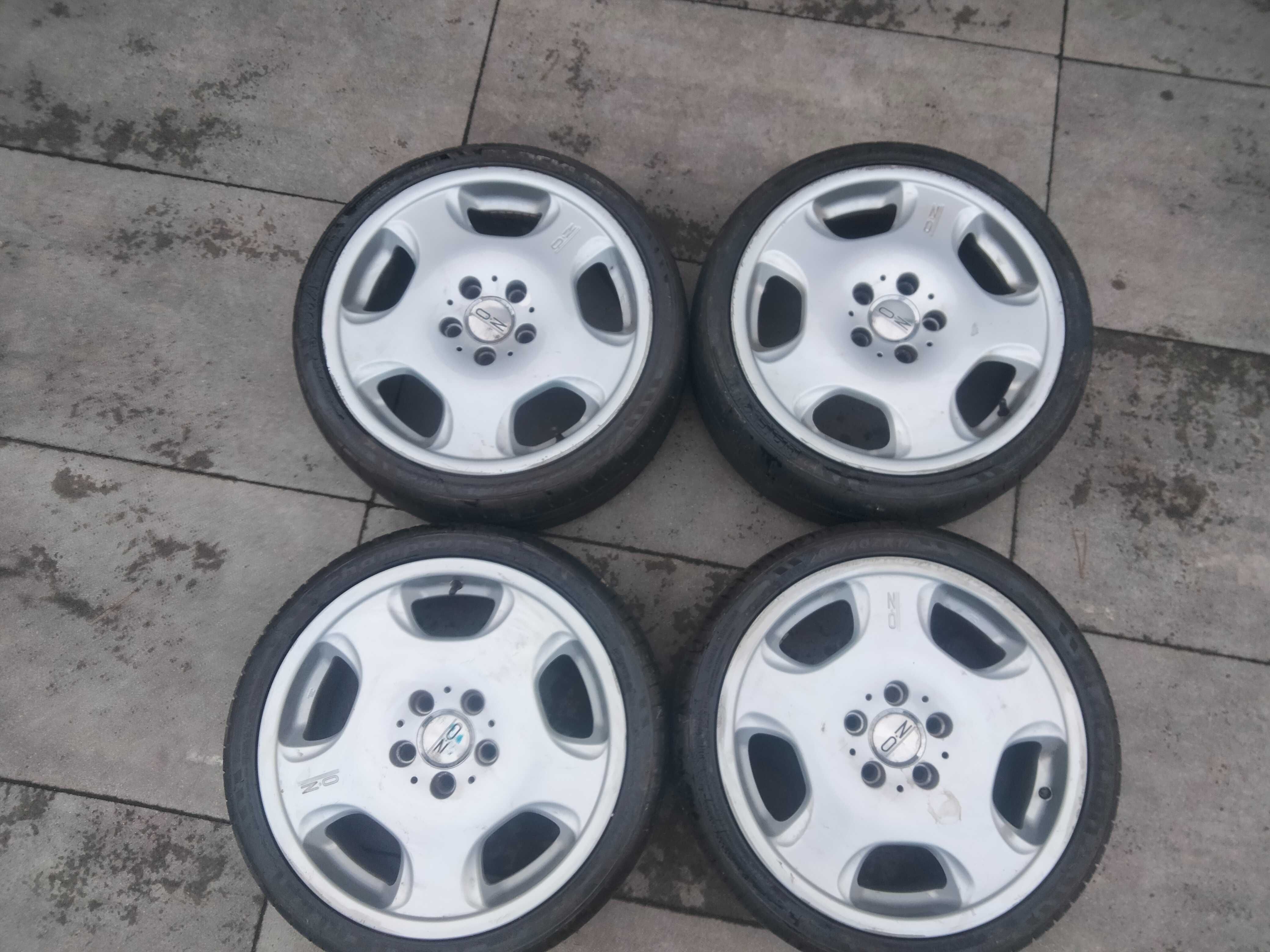 Felgi aluminiowe OZ kola Mercedes 5x112 AMG BRABUS 205/40R17 w121 w124