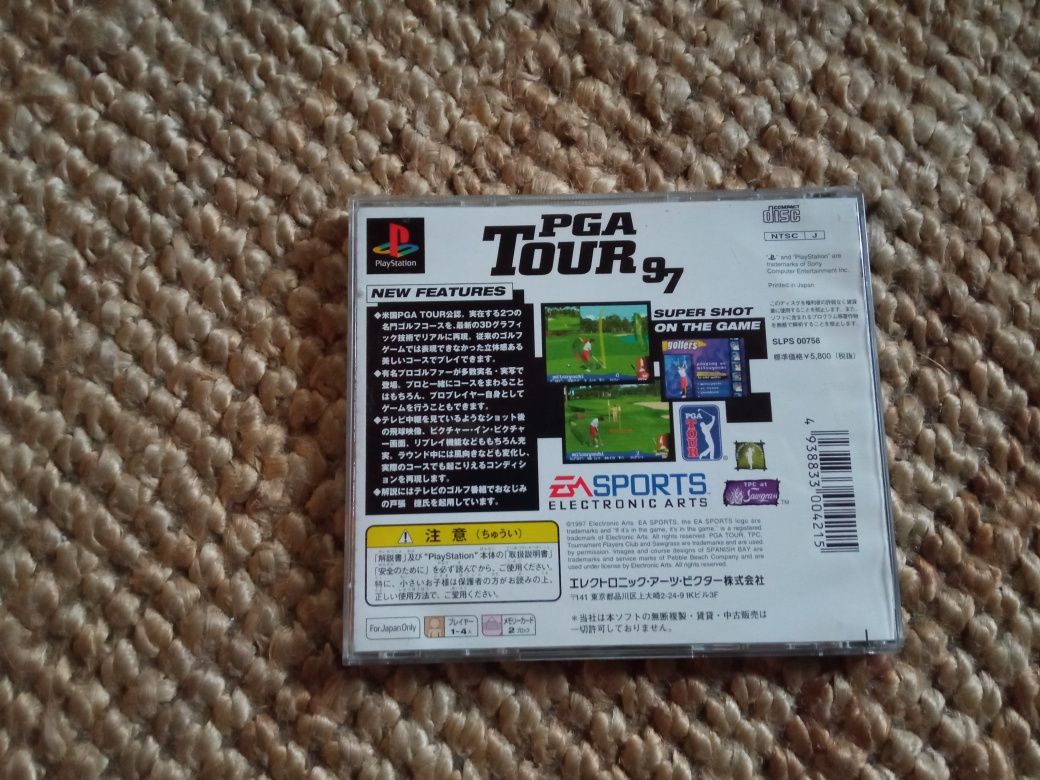 Gra PSX PlayStation NTSC-J PGA Tour 97