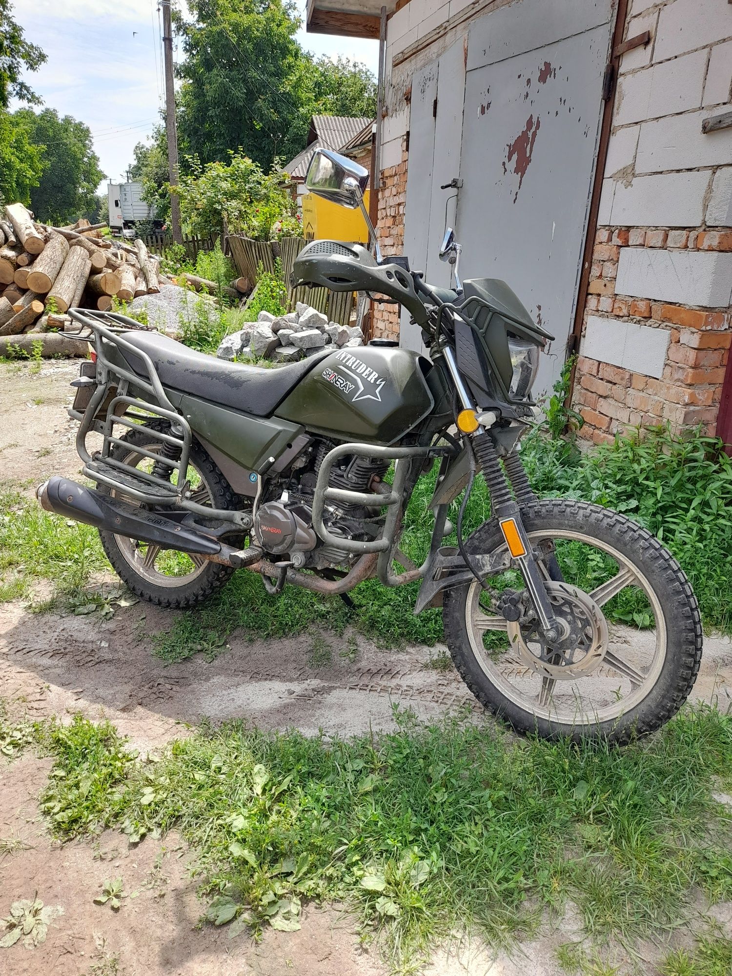 Мотоцикл.XY200-4 INTRUDER.
