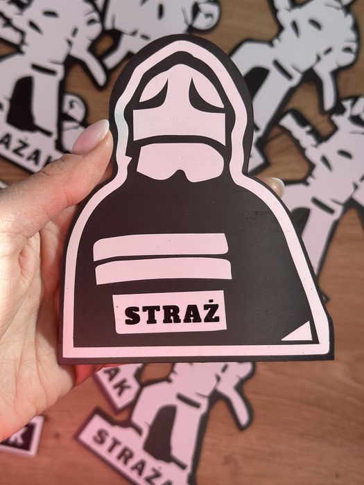 Magnesy strazackie na samochód