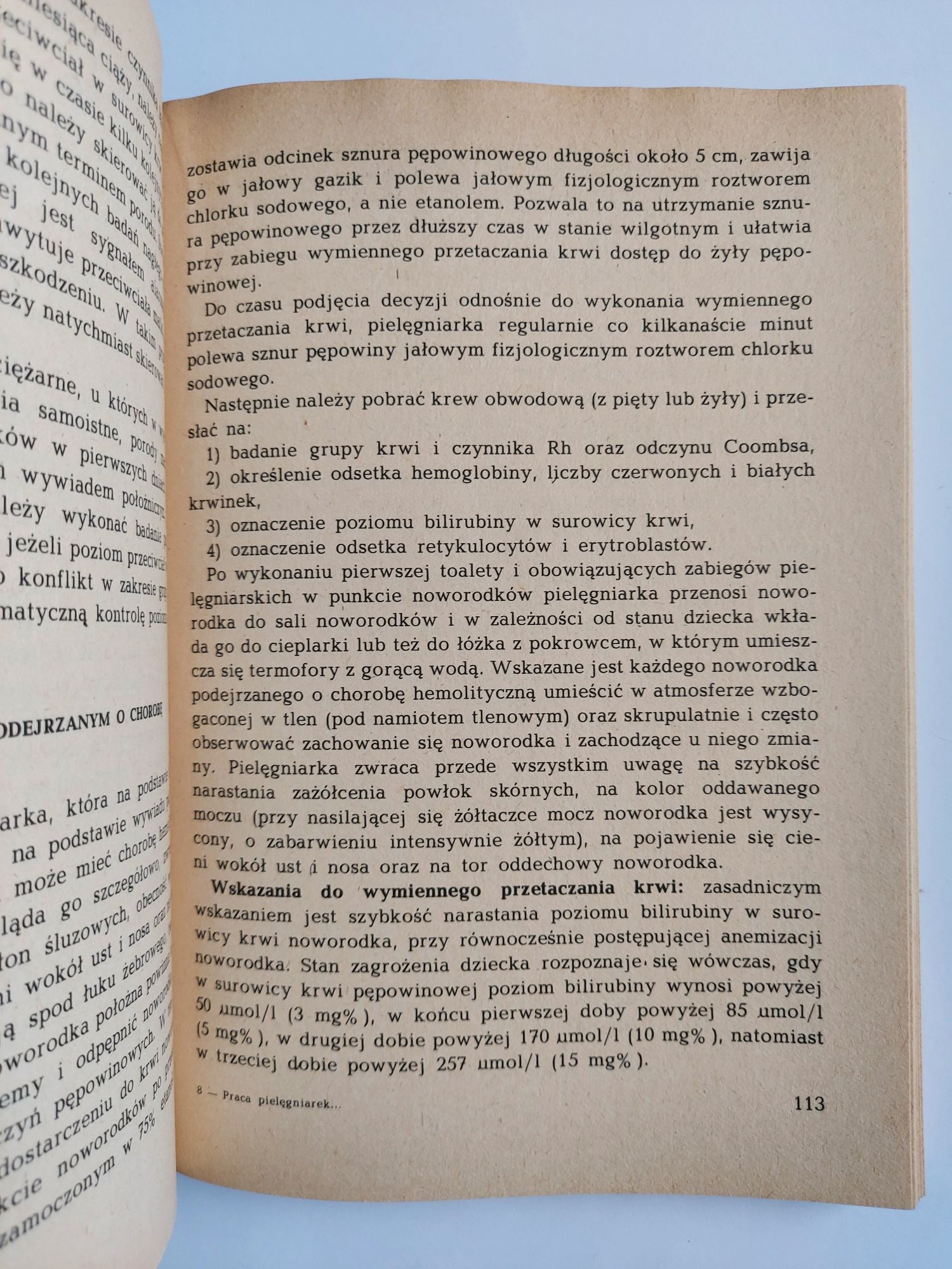 Praca pielęgniarek na oddziale noworodków - Irena Brzozowska. Książka