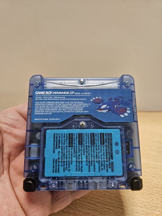 Gameboy Advance SP - IPS - Kyogre