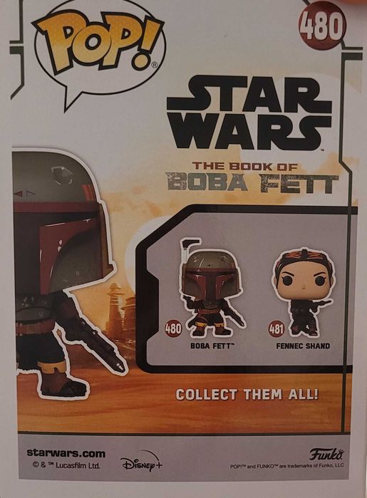 Funko Pop Boba Fett Star Wars 480