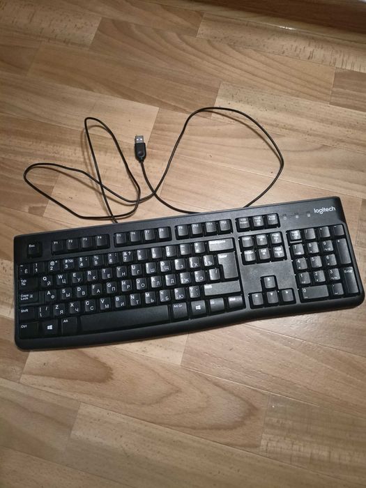 Клавіатура чорна Logitech K120 USB