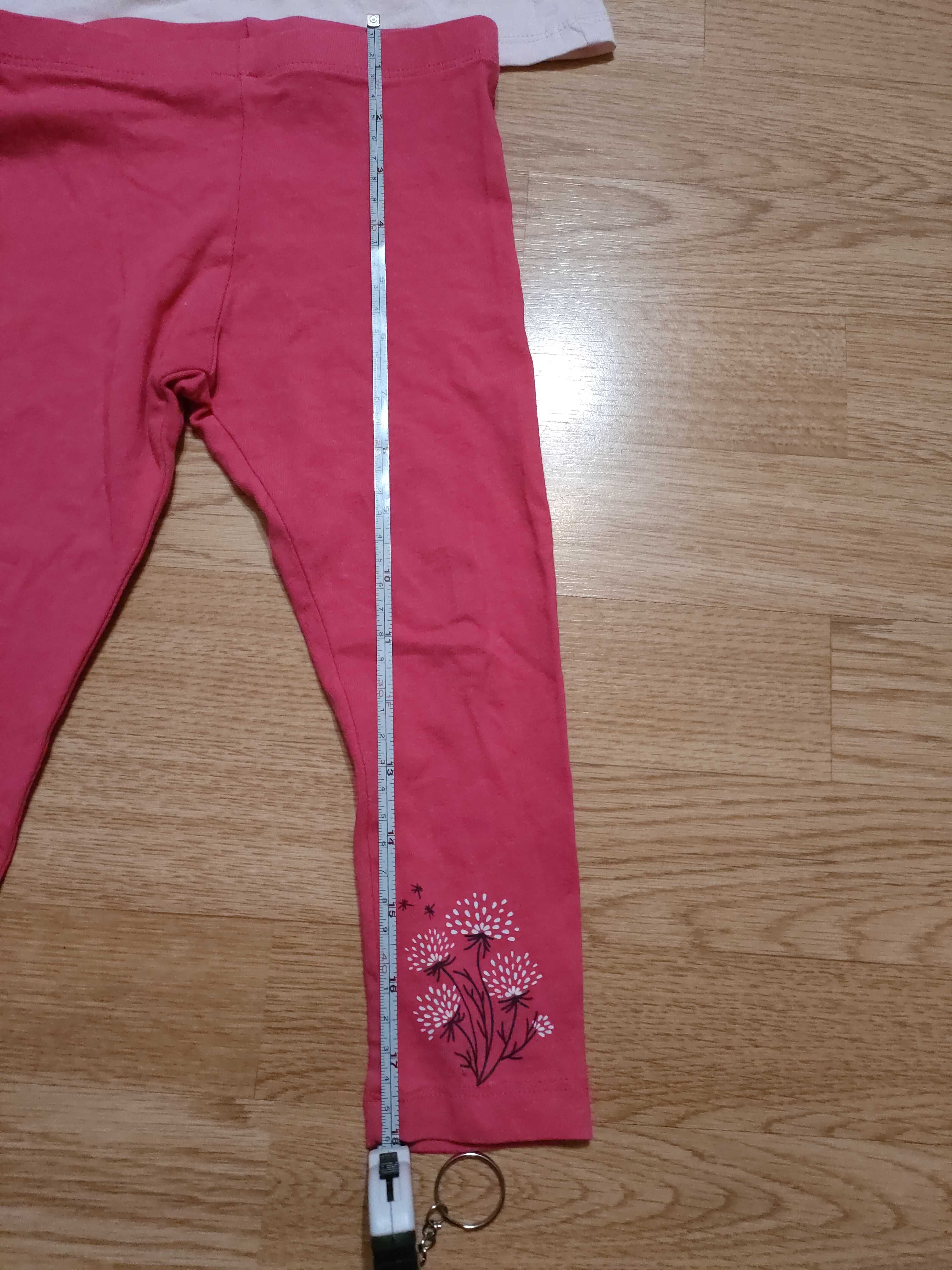 spodnie Lupilu r. 86/92 dla dziewczynki, różowe