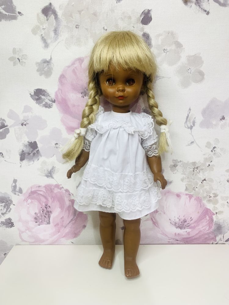 Czarnoskóra lalka, murzynka Uneeda Doll vintage 1963