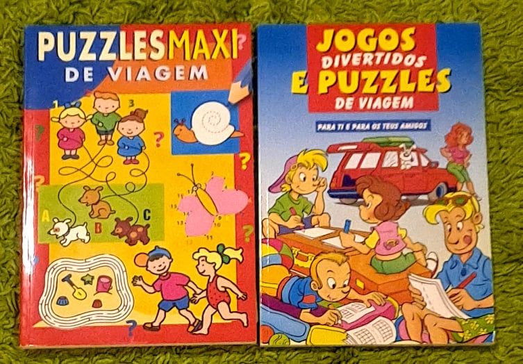 Livros Colorir Jogos e Puzzles NOVOS