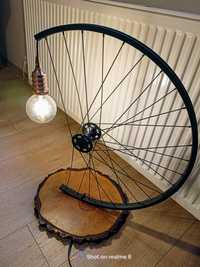 Lampa pokojowa własnoręcznie wykonaną motyw rowerowy