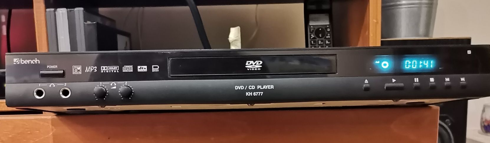 DVD CD Mp3 Player Bench KH 6777