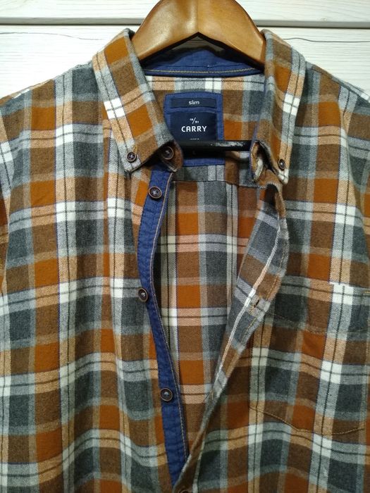 Koszula męska w kratę Carry L