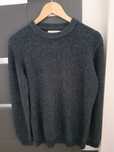 Męski granatowy sweter L