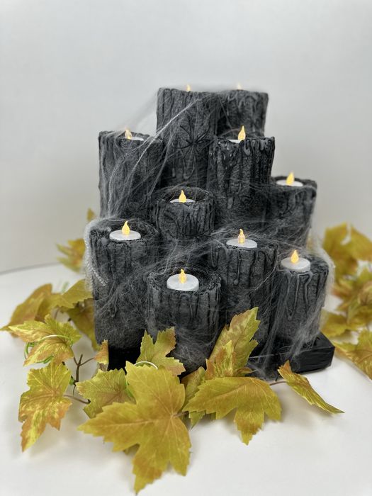 Підсвічник для хелоуіну , ручна робота