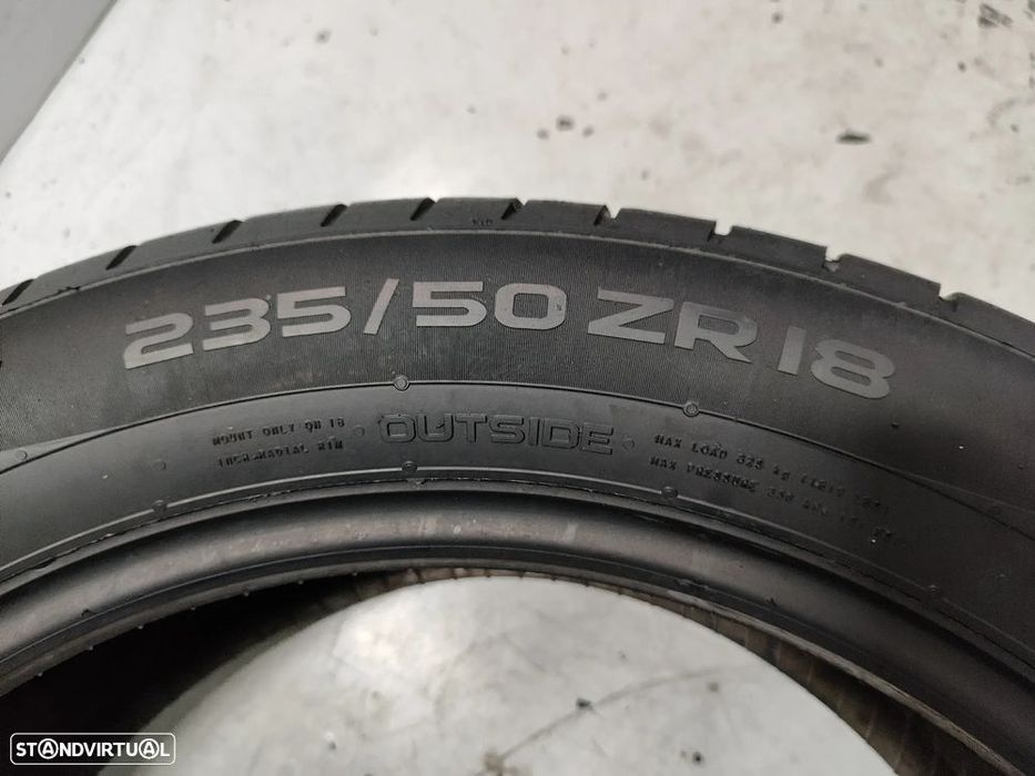 2 pneus semi novos nokian 235-50r18 oferta da entrega 140 euros