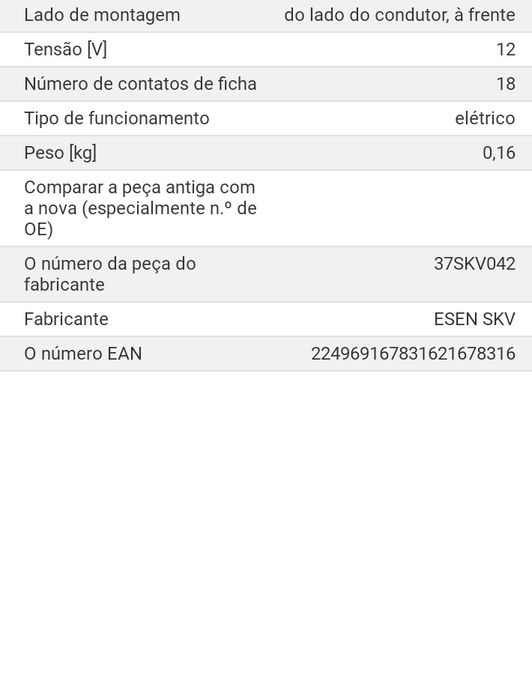 Interruptor elevador Vidro BMW E90/E91