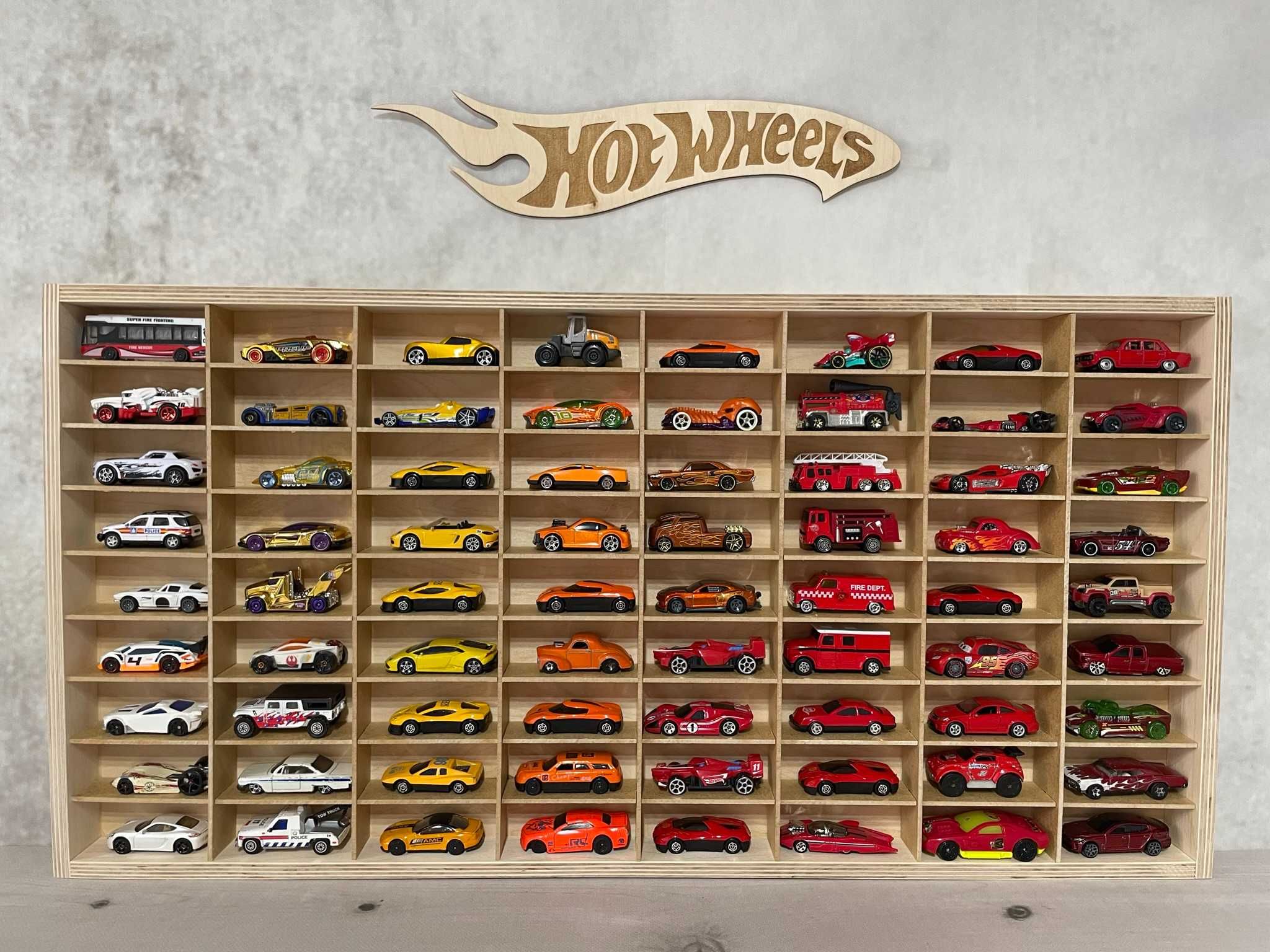 półka na RESORAKI hot wheels autka 1:64 regał ORGANIZER samochodziki