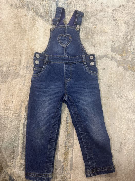 Джинсовий комбінезон теплий