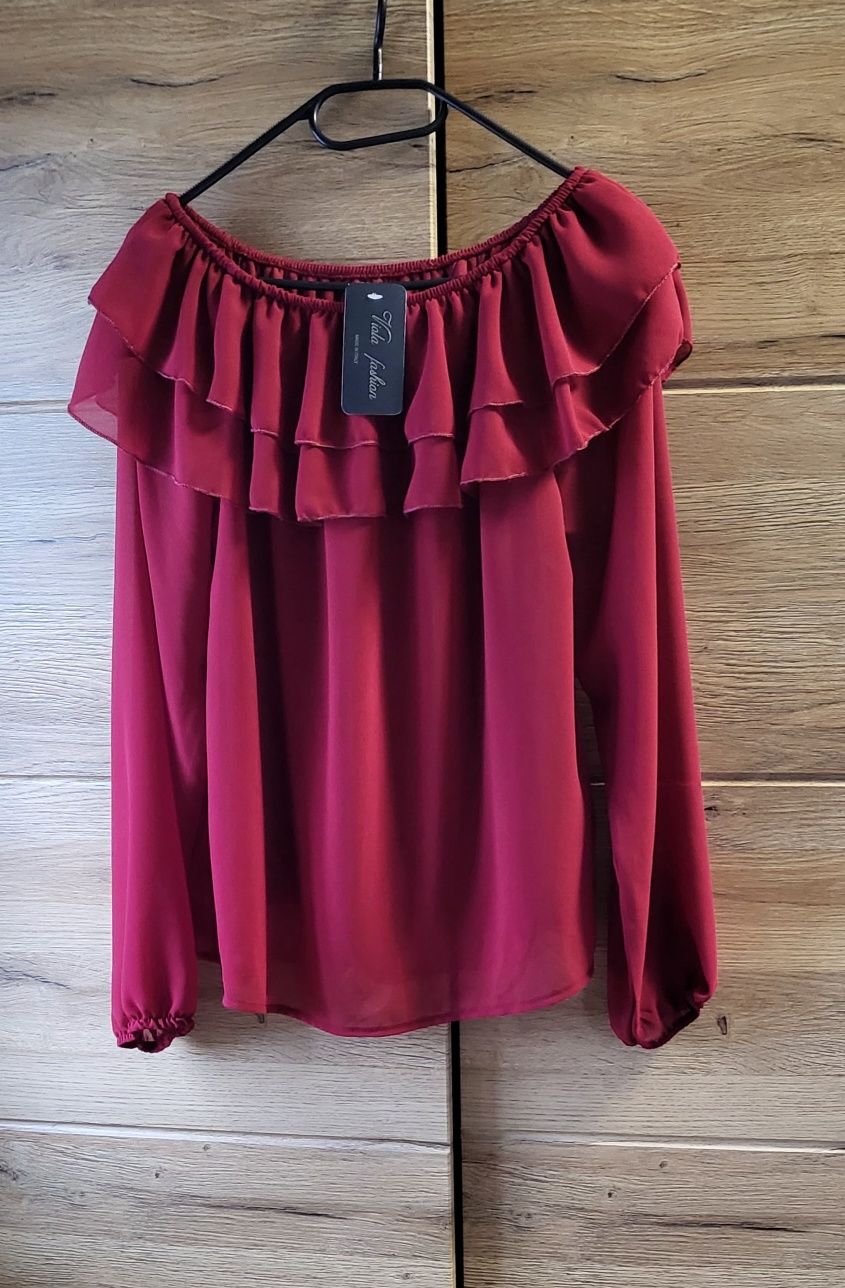 Hiszpanka Viola Fashion Nowa bordo