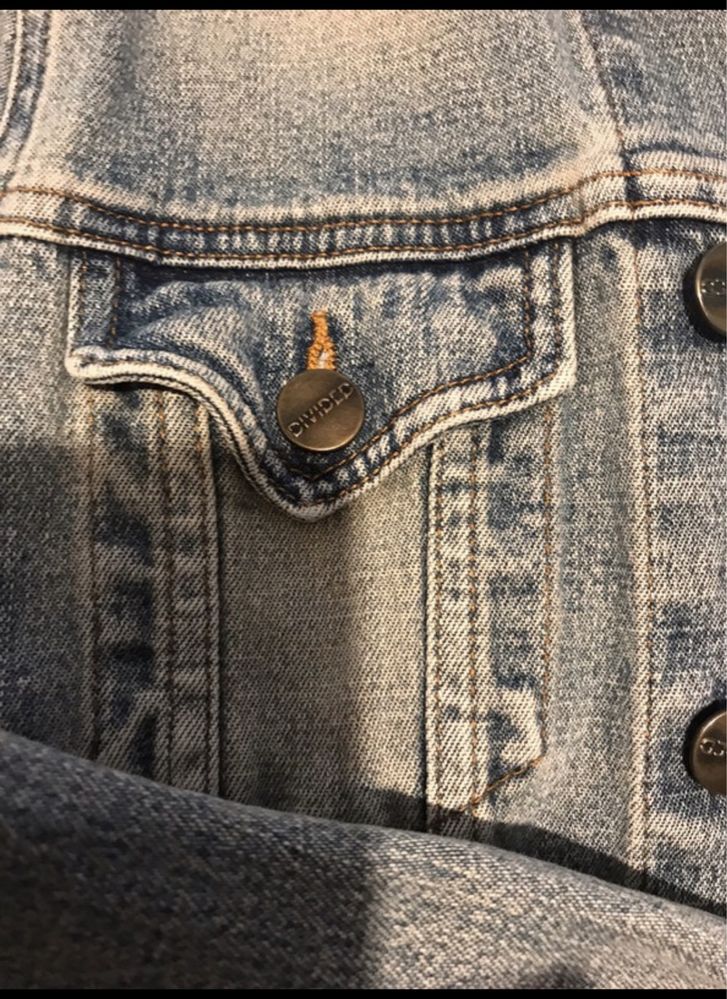 Kurtka katana jeansowa H&M