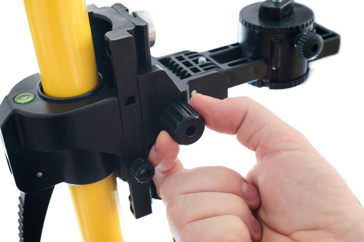 Tyczka Rozporowa 420 Cm + Nogi Statyw Do Lasera + Adapter Do Skosów De