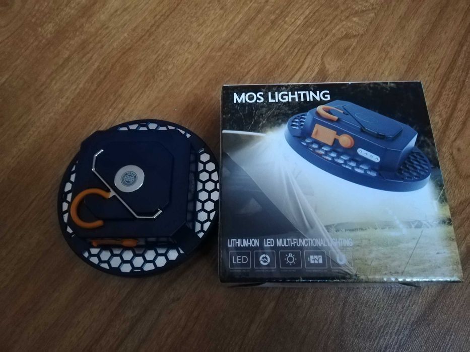 Портативний світильник лампа повербанк 30w led 9900mah на магніті