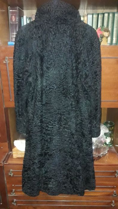 Шуба женская TYKAFURLUX каракуль как новая