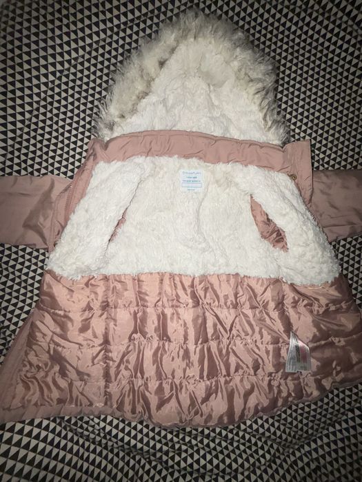 Зимова парка для дівчинки 8-10 років