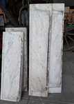 Parapety marmurowe 7 sztuk