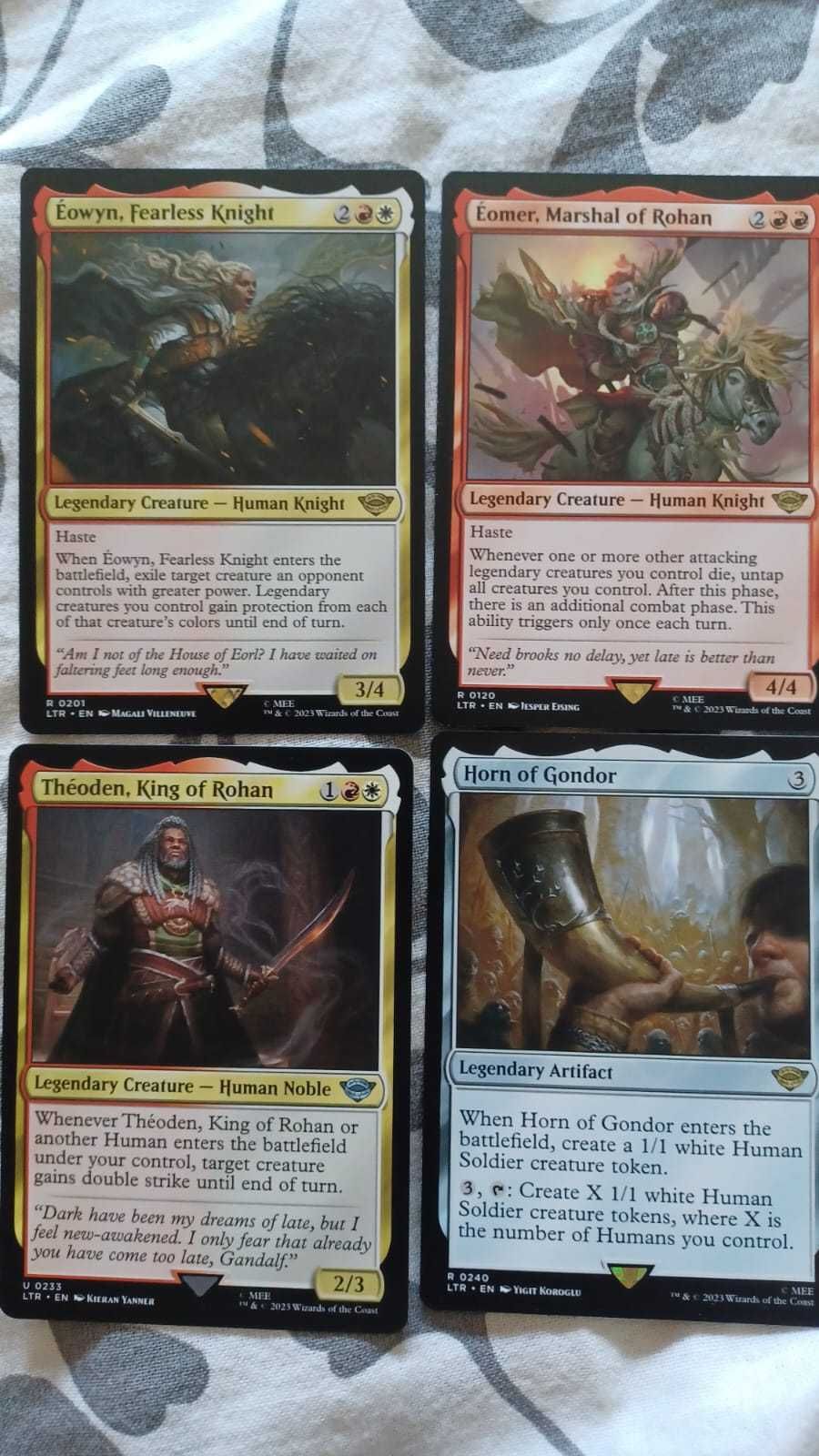 Decks MTG Senhor dos Anéis