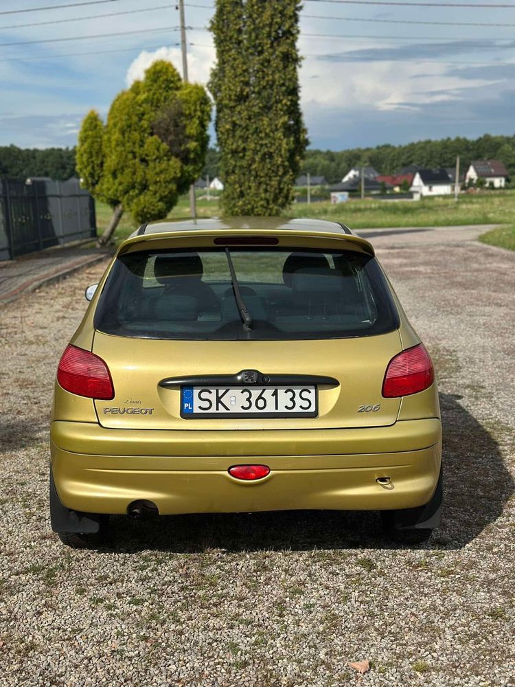 Peugeot 206. 2002r 1,2 / Wspomaganie / Abs Esp / Radio