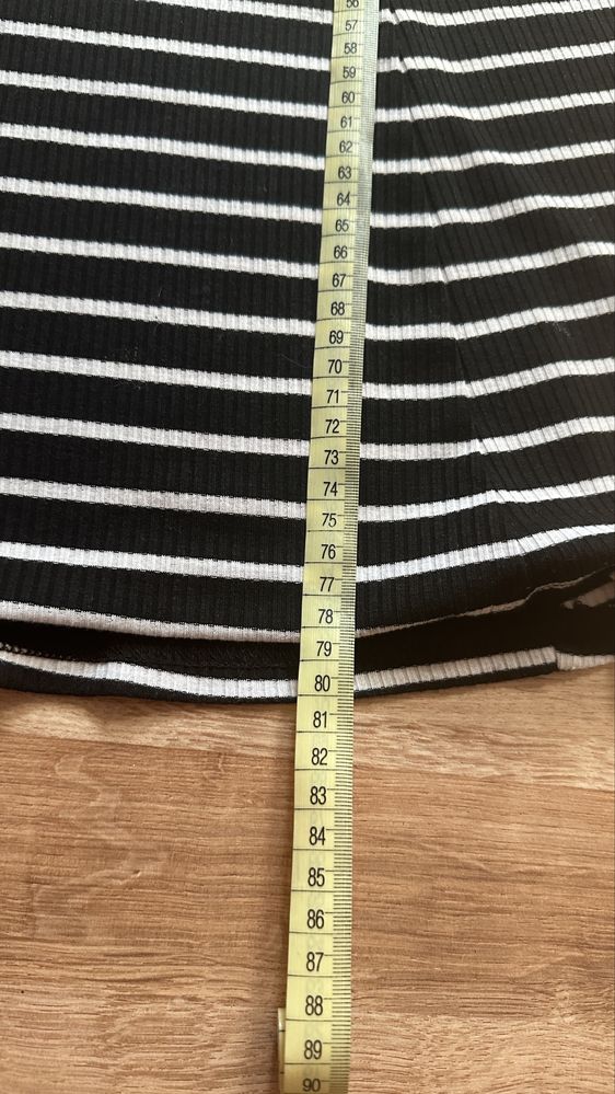 Sukienka zebra krótki rękaw shein s/36
