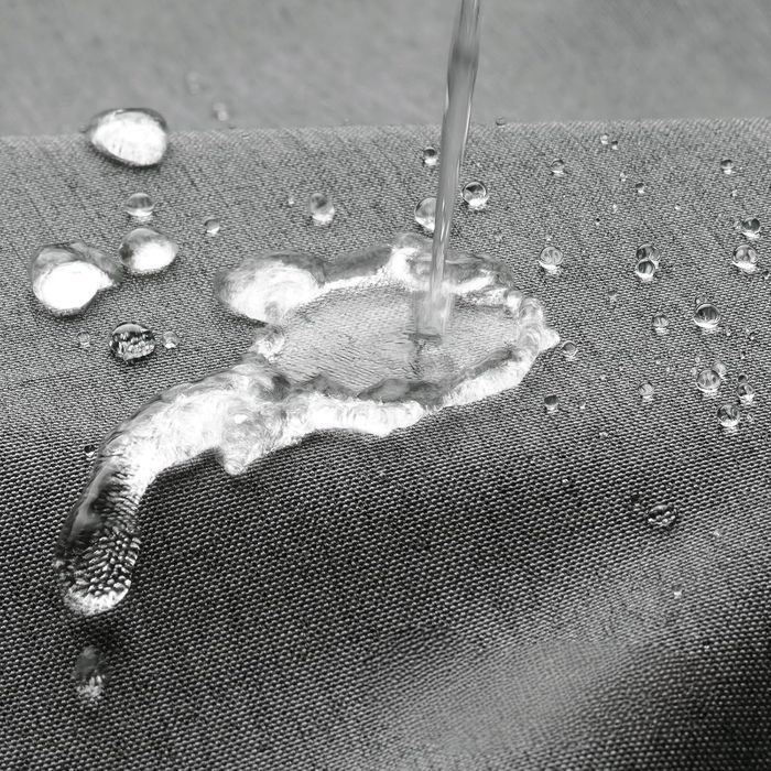 Zasłona Prysznicowa 180x180 cm z 12 Przelotkami Luksusowa Szara