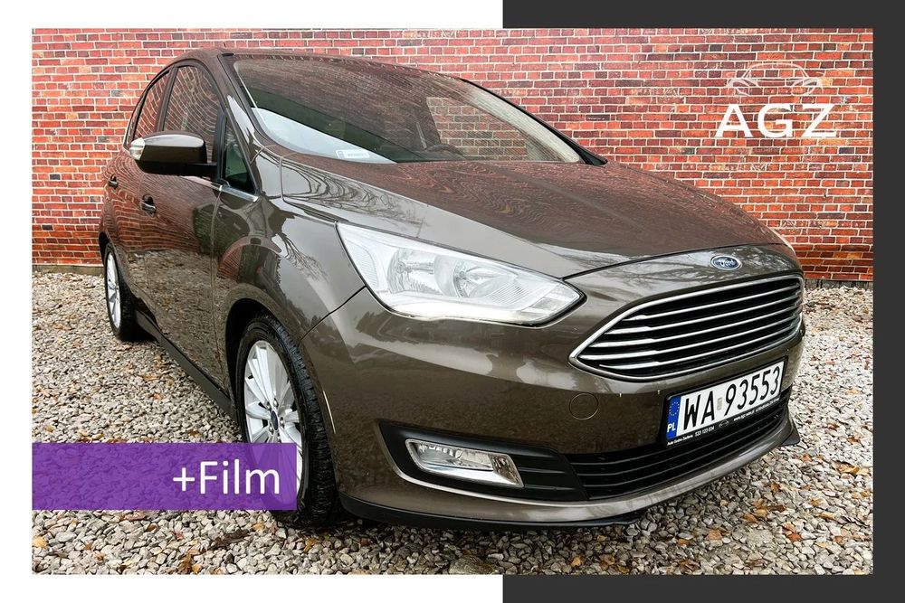 Ford C-MAX Salon PL 1 Właściciel Titanium Gwarancja w cenie! Warszawa #VRFD