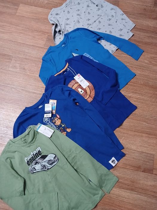 Лонгслів, реглан новий 8-10, 128-134-140